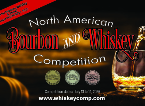 2025 North American Bourbon and Whiskey Competition Now Accepting Entries